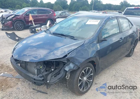 2015 Toyota Corolla Le из США, поврежденный, VIN 2T1BURHE1FC413352